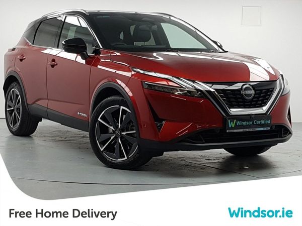 Nissan Qashqai MPV, Hybrid, 2024, Red