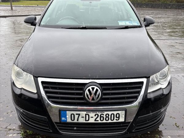Volkswagen Passat Saloon, Diesel, 2007, Black