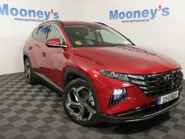 Hyundai Tucson SUV, Petrol Hybrid, 2022, Red