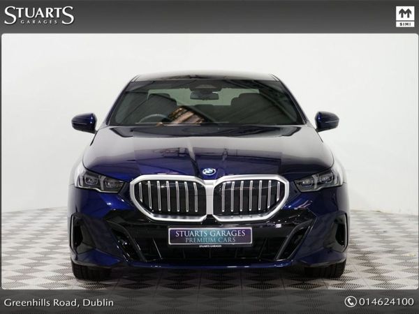BMW 5-Series Saloon, Hybrid, 2024, Blue