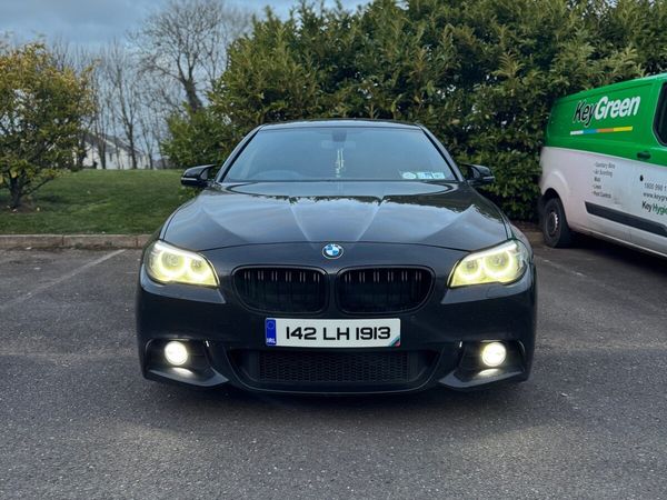 BMW 5-Series Saloon, Diesel, 2014, Black