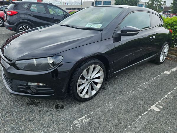 Volkswagen Scirocco Hatchback, Petrol, 2009, Black