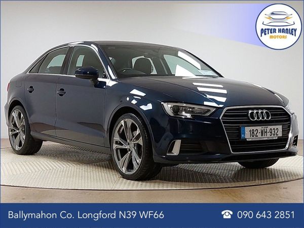 Audi A3 Saloon, Diesel, 2018, Blue