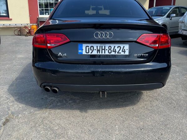 Audi A4 Saloon, Diesel, 2009, Black