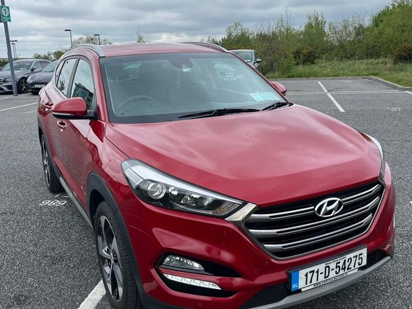 Hyundai Tucson SUV, Diesel, 2017, Red