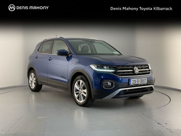 Volkswagen T-Cross Estate, Petrol, 2023, Blue