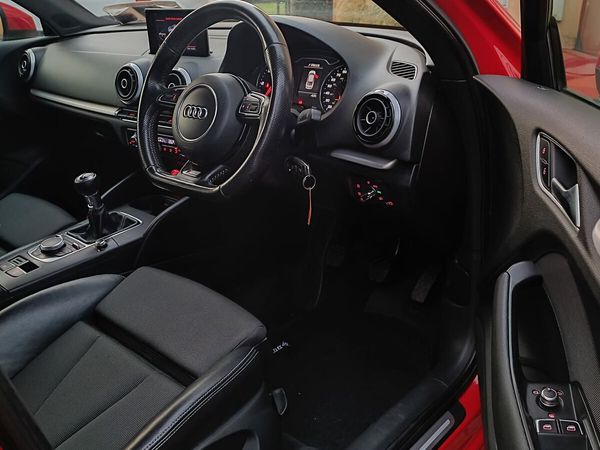 Audi A3 Saloon, Diesel, 2014, Red