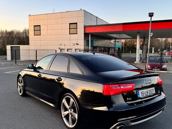 Audi A6 Saloon, Diesel, 2015, Black