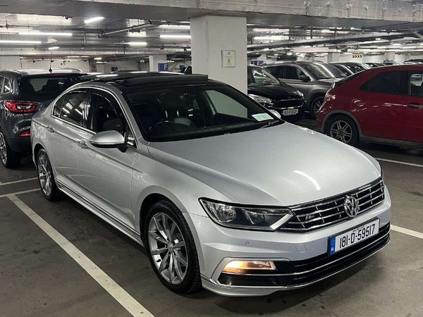 Volkswagen Passat Saloon, Diesel, 2018, Silver