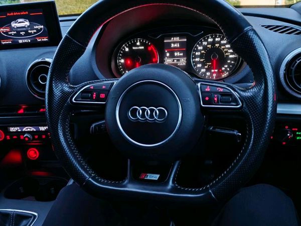 Audi A3 Saloon, Diesel, 2014, Red
