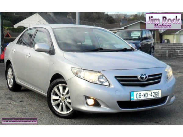 Toyota Corolla Saloon, Petrol, 2008, Silver