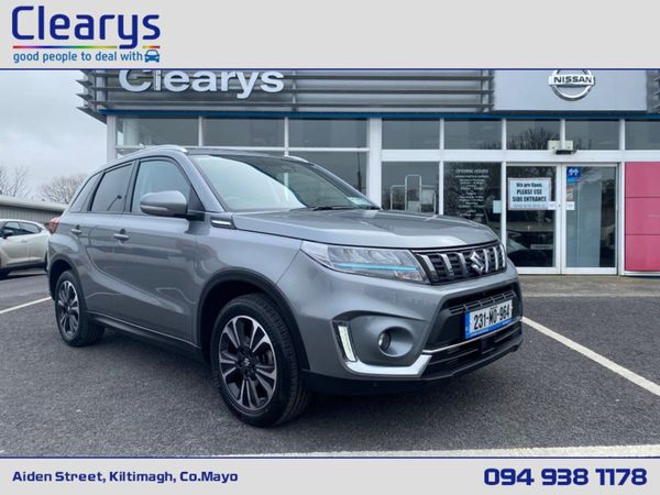 Suzuki Vitara SUV, Petrol Hybrid, 2023, Grey