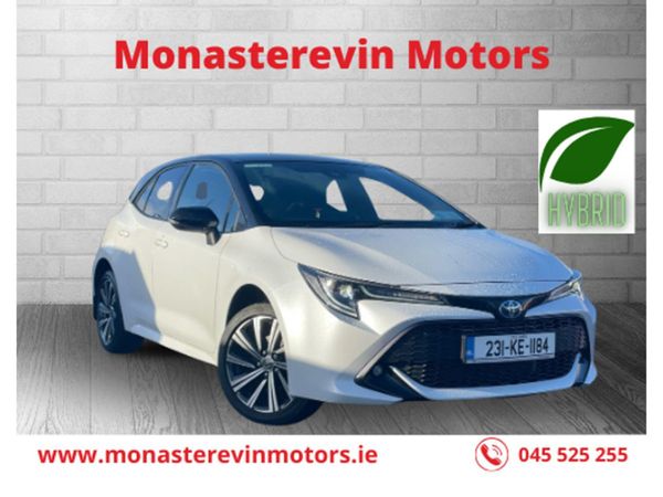 Toyota Corolla Hatchback, Petrol Hybrid, 2023, White