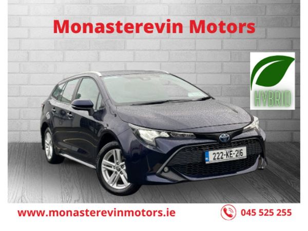 Toyota Corolla Estate, Petrol Hybrid, 2022, Blue