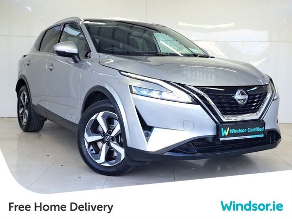 Nissan Qashqai Crossover, Petrol Hybrid, 2024, Silver