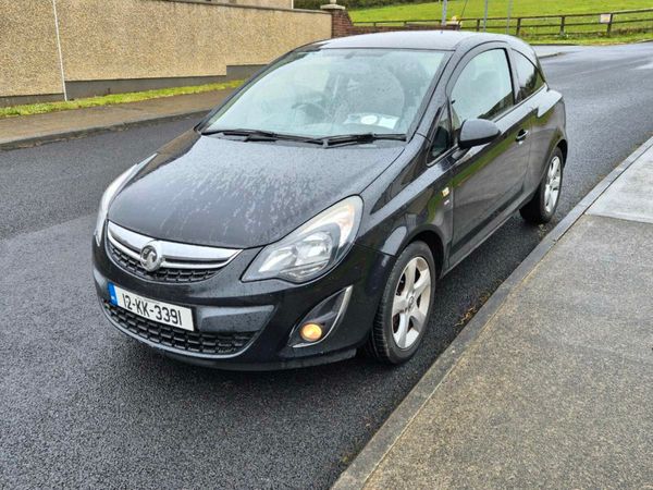 Vauxhall Corsa Hatchback, Petrol, 2012, Black