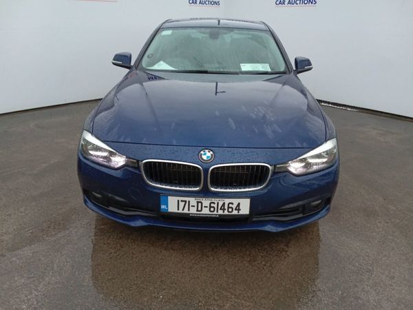 BMW 3-Series Saloon, Petrol, 2017, Blue