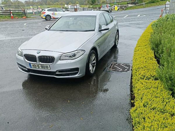 BMW 5-Series Saloon, Diesel, 2015, Silver