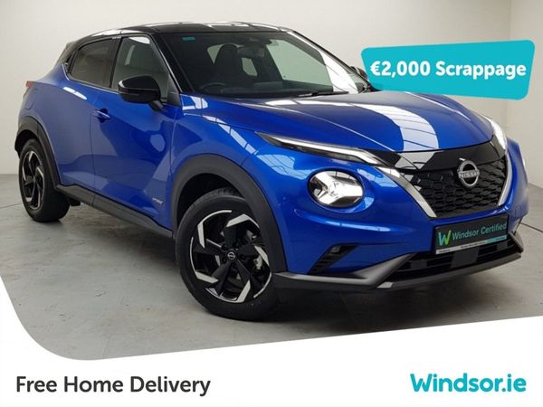 Nissan Juke SUV, Petrol Hybrid, 2024, Blue