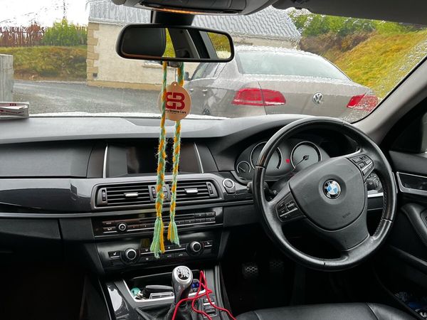 BMW 5-Series Saloon, Diesel, 2014, White