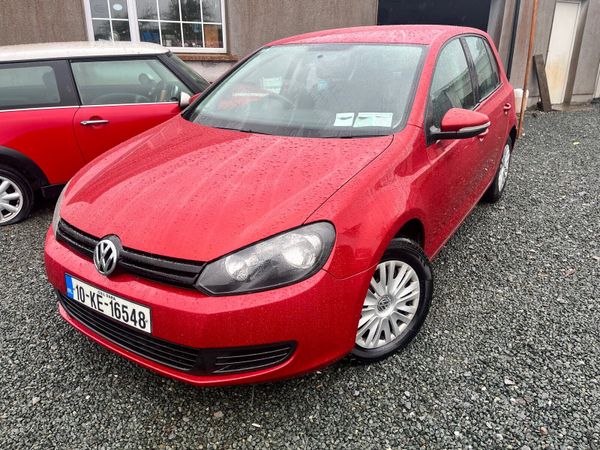 Volkswagen Golf Hatchback, Diesel, 2010, Red
