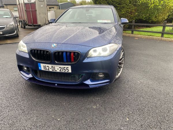BMW 5-Series Saloon, Diesel, 2016, Blue