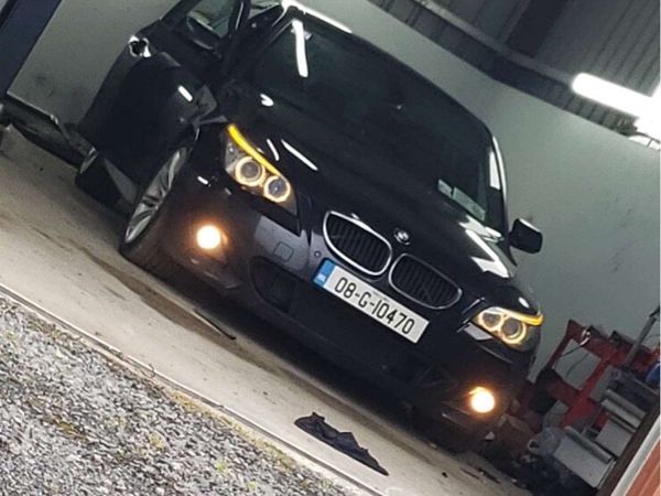 BMW 5-Series Saloon, Diesel, 2008, Black