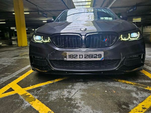BMW 5-Series Saloon, Petrol Plug-in Hybrid, 2018, Grey