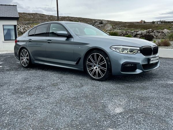 BMW 5-Series Saloon, Diesel, 2019, Blue