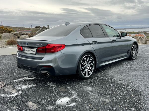 BMW 5-Series Saloon, Diesel, 2019, Blue