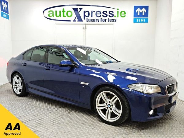 BMW 5-Series Saloon, Diesel, 2015, Blue