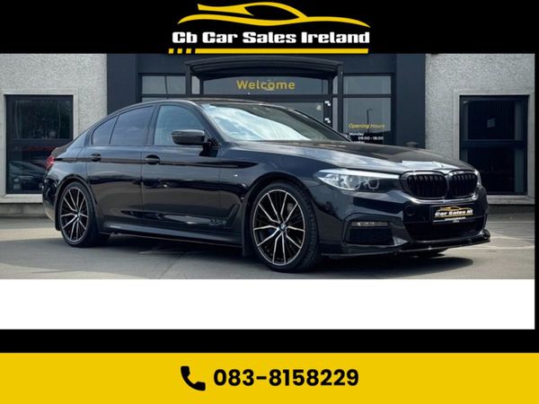 BMW 5-Series Saloon, Diesel, 2019, Black