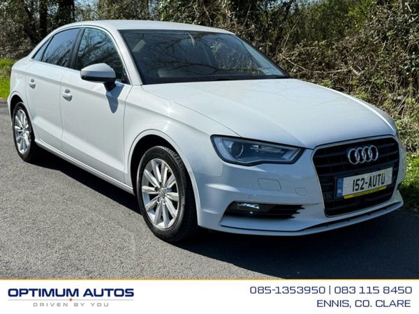 Audi A3 Saloon, Petrol, 2015, White