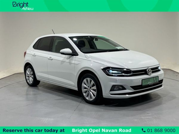 Volkswagen Polo Hatchback, Petrol, 2019, White