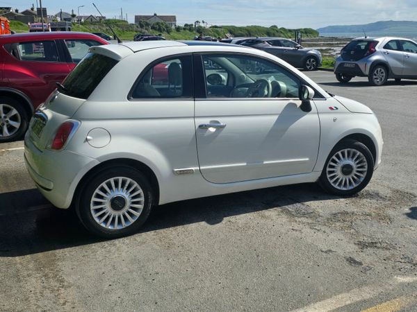 Fiat 500 Hatchback, Petrol, 2011, White