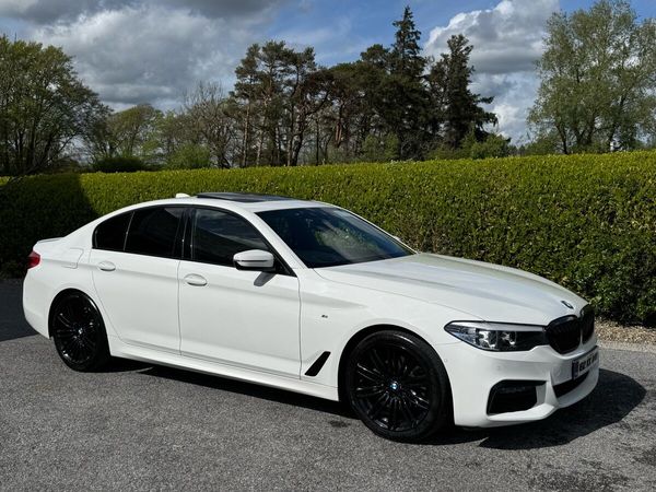 BMW 5-Series Saloon, Diesel, 2018, White