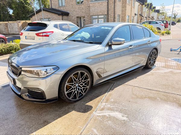BMW 5-Series Saloon, Diesel, 2017, Blue