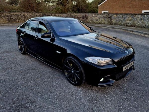 BMW 5-Series Saloon, Diesel, 2011, Black