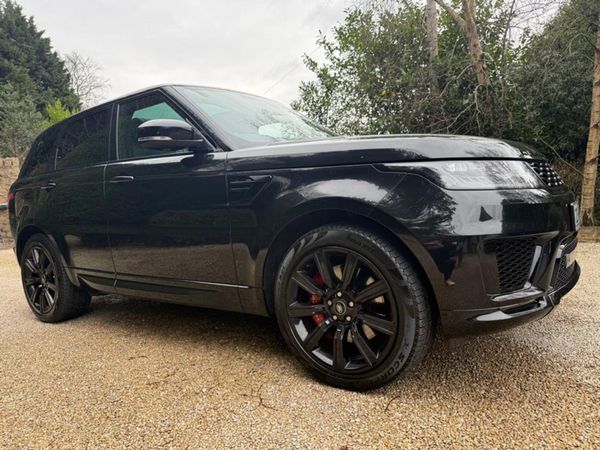 Land Rover Range Rover Sport SUV, Hybrid, 2022, Black