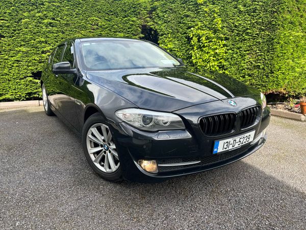 BMW 5-Series Saloon, Diesel, 2013, Black