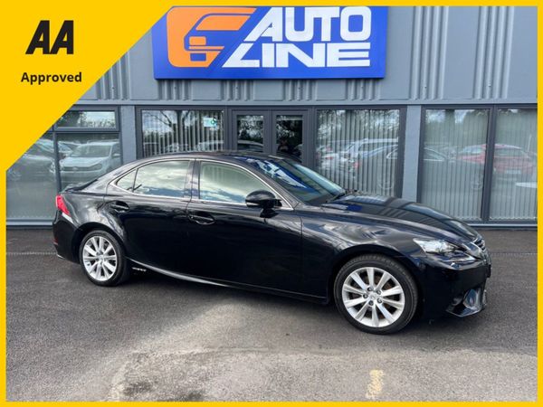 Lexus IS Saloon, Petrol Hybrid, 2015, Black
