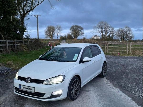 Volkswagen Golf Hatchback, Diesel, 2017, White