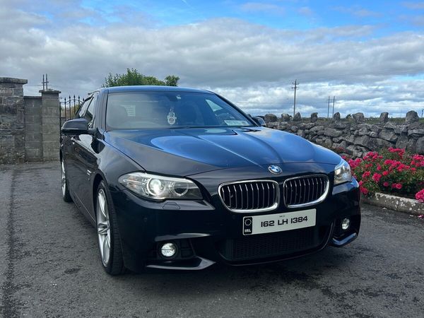 BMW 5-Series Saloon, Diesel, 2016, Black
