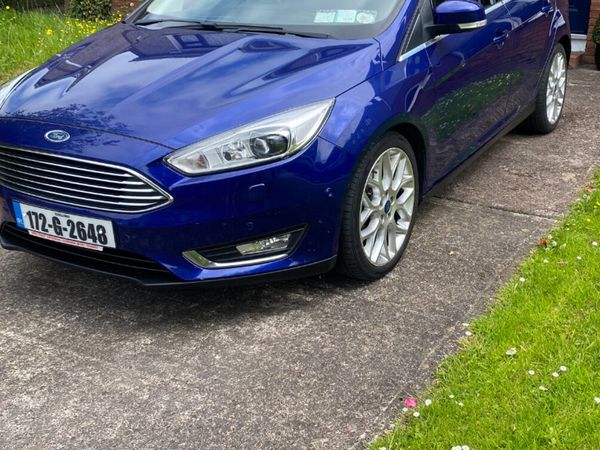 Ford Focus Hatchback, Petrol, 2017, Blue