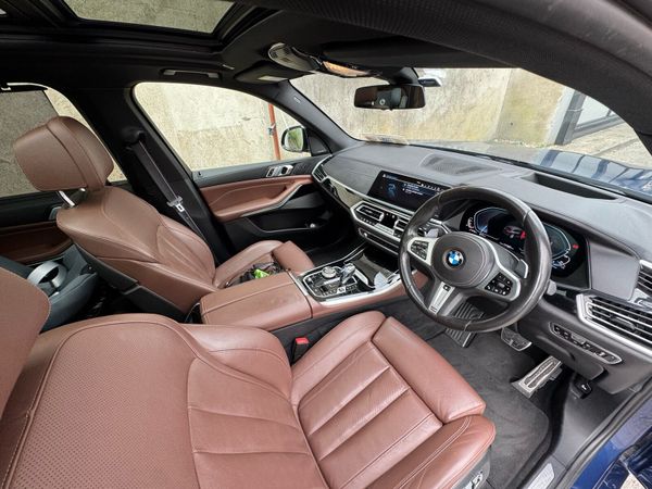 BMW X5 SUV, Petrol Plug-in Hybrid, 2020, Blue