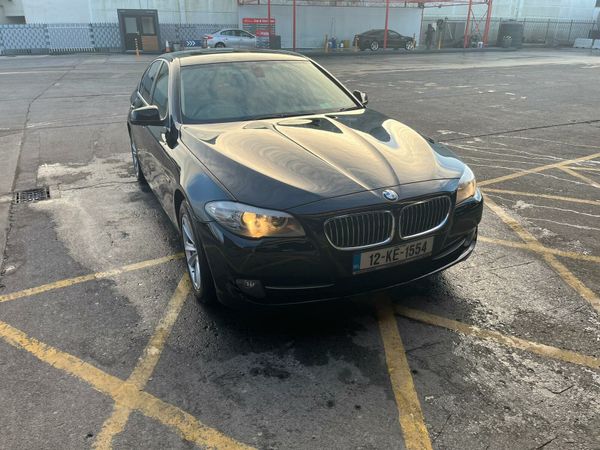 BMW 5-Series Saloon, Diesel, 2012, Black