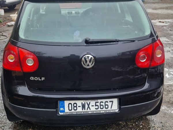 Volkswagen Golf Hatchback, Petrol, 2008, Black