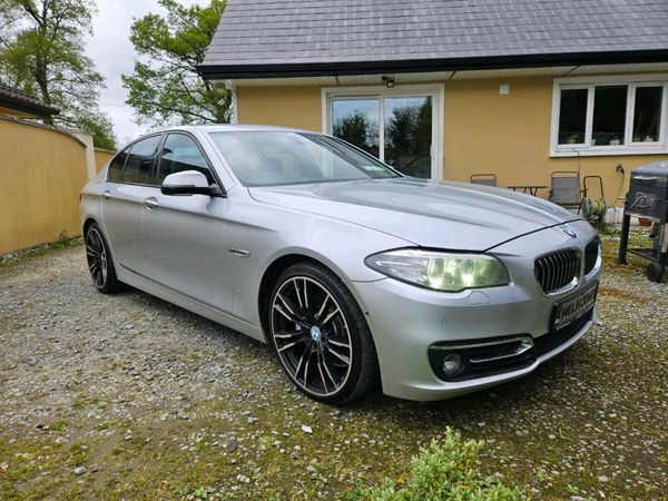 BMW 5-Series Saloon, Diesel, 2014, Silver