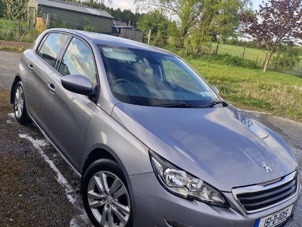 Peugeot 308 Hatchback, Diesel, 2015, Grey