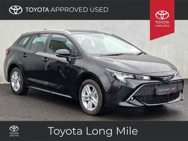 Toyota Corolla Estate, Petrol Hybrid, 2023, Black